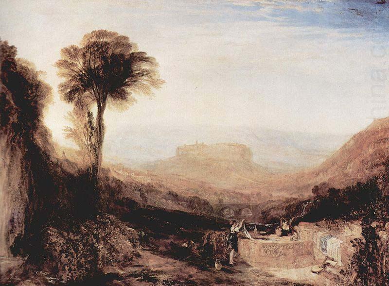 Ansicht von Orvieto, Joseph Mallord William Turner